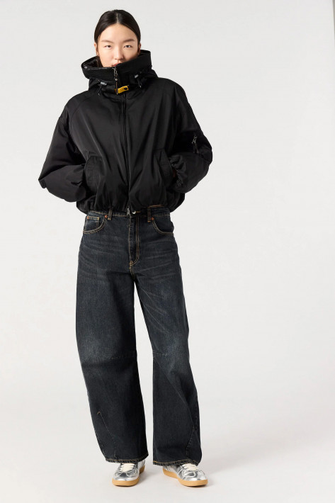 Parajumpers Kapuzen-Bomberjacke NAADZ - black