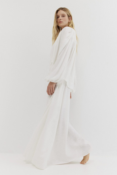 SoSUE Skirt Tulum - white