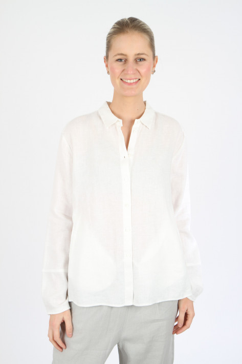 FFC Leinenbluse A-Shape - white