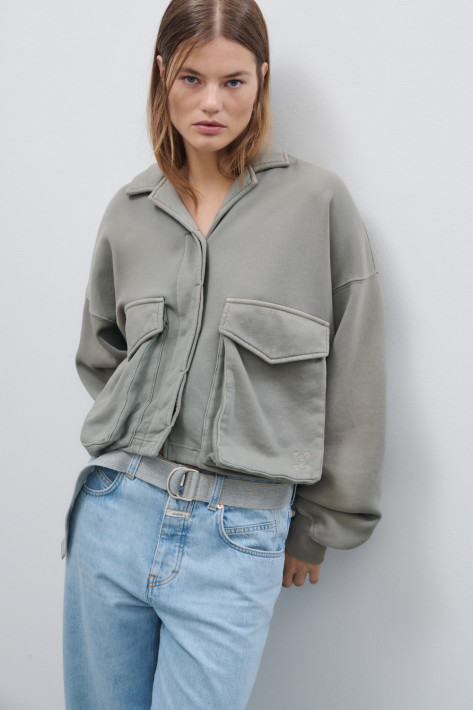 Closed Heritage Jacket - faded green