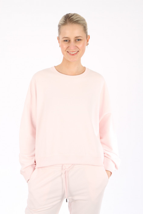 Juvia Fleece Sweater Chelsea - pastel pink