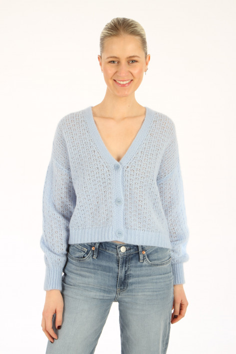 Hemisphere Cardigan - powder blue