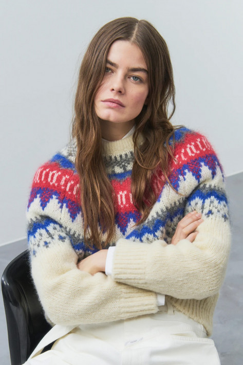Closed Jaquard Pullover - multi