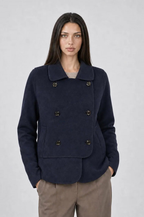 Helmur Wolljacke LUGANO - blu navy