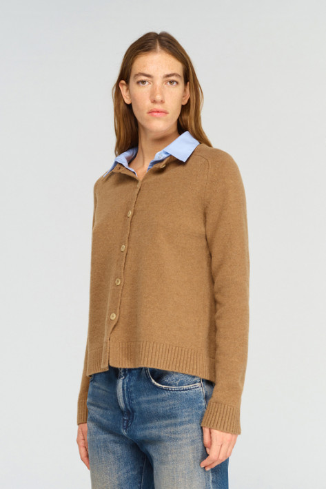 Semicouture Cardigan - deserto/delfino