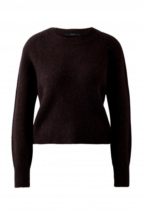Oui Pullover - ganache/dunkelbraun