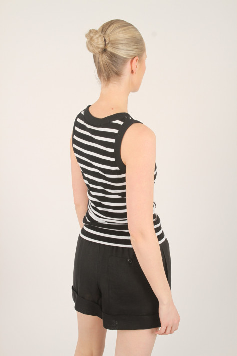 Drykorn Leinenshorts EDICT - black