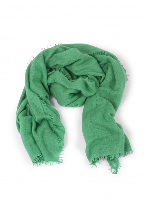 Bakaree Cashmere-Schal - vibrant green