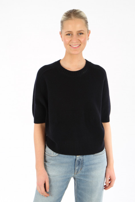 Allude Cashmere Pullover - dark blue