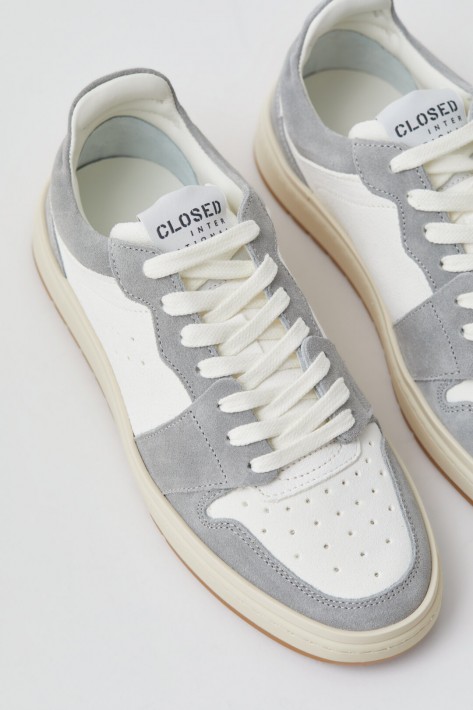 Closed Sneaker low - white/grey