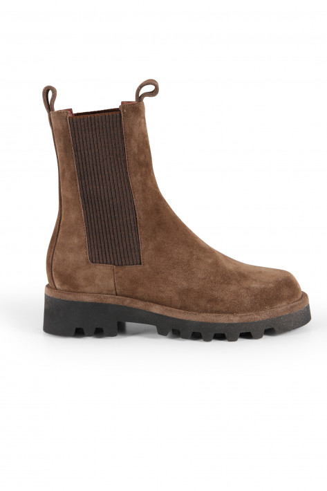 Lorena Paggi Chelsea Boot Velours - brown