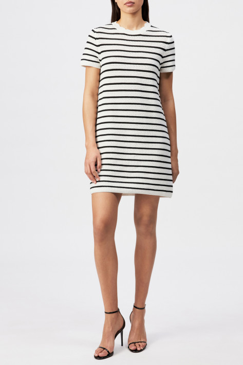 Drykorn Strickkleid AIULA - offwhite/black