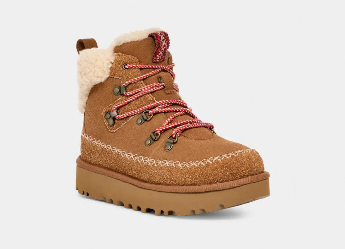 UGG Australia Classic Alpine Lace-up - chestnut