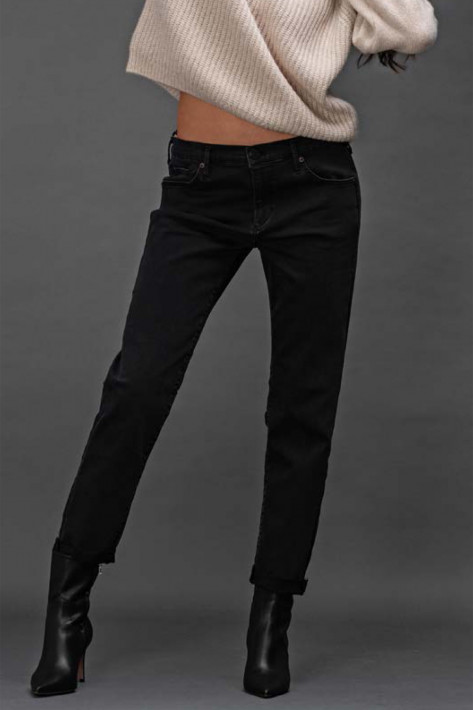 True Religion Jeans Liv Boyfriend - black