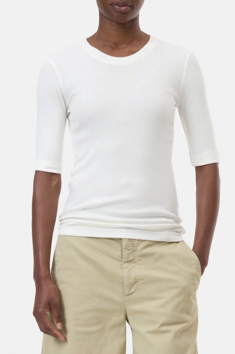 Closed T-Shirt crew neck - ivory