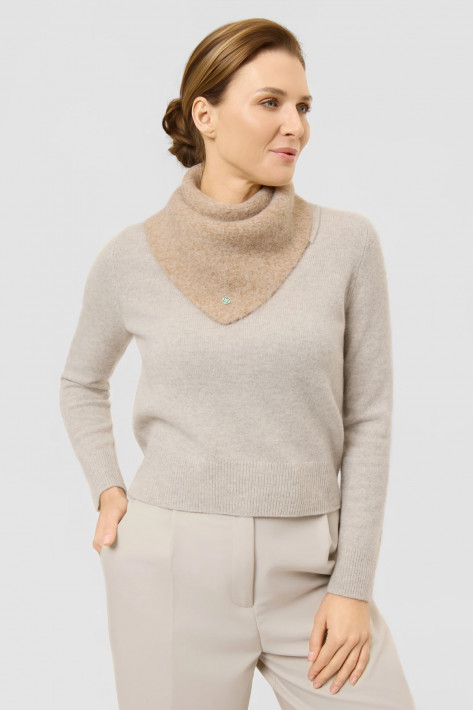 Codello Strick-Triangle - beige