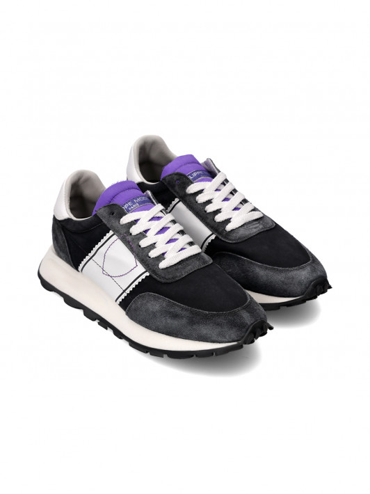 Philippe Model Sneaker Tour Low Mondial Vitage Pop Noir Violet