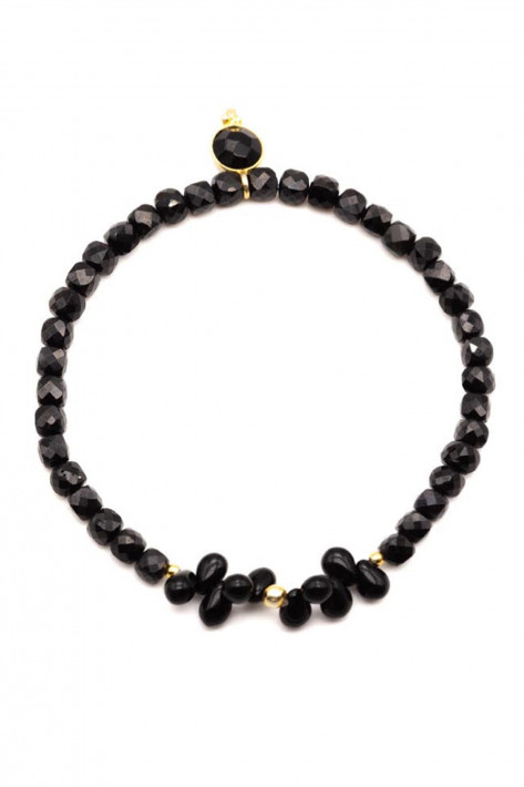 Schmückstück Armband Drops Black