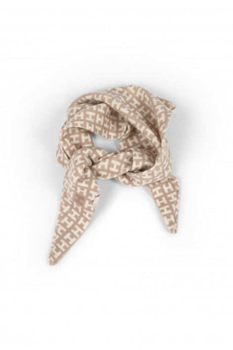 Hemisphere RADECOLLAR1 Cashmere-Dreieckstuch 'H' - beige