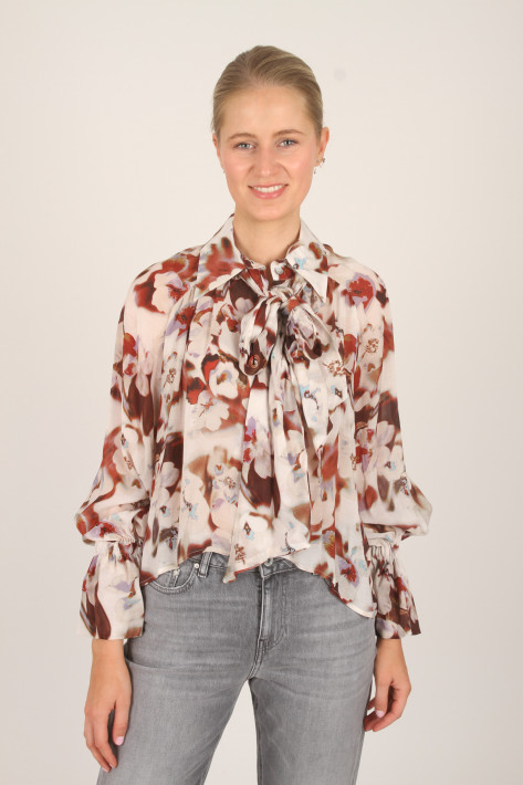 Drykorn Bluse VAELIE-1 - beige/rotbraun