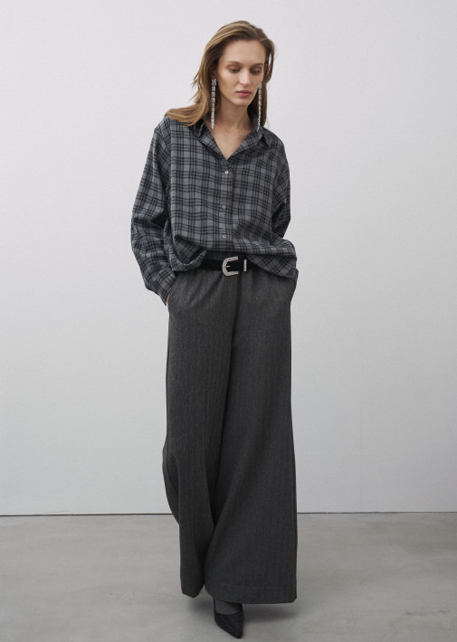 0039 Italy Hose Tamina - dark grey