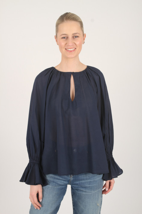 SoSue Bluse Carmen - navy