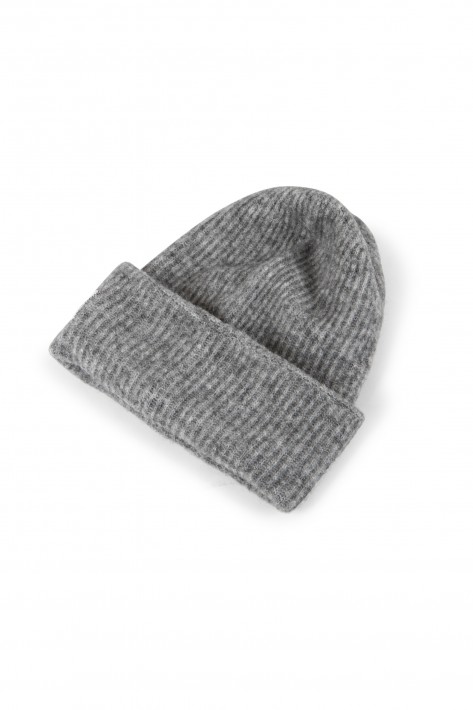 Drykorn Mütze Loah - grey mel