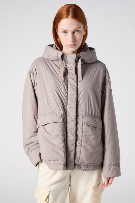 Parajumpers Hooded Padded Jacket Astrid - wistful/taupe