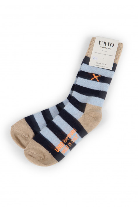 Unio Hamburg Socken Cosy - blue