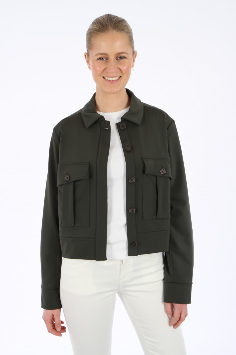 IQ Studio Boxy Jacket - olive