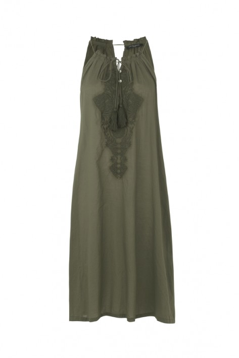 Ilse Jacobsen Sommerkleid Voile342 - army