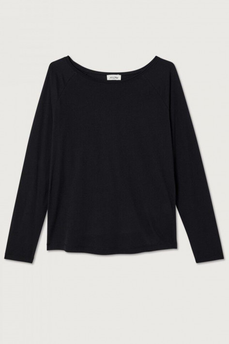 American Vintage Longsleeve Laloom - black