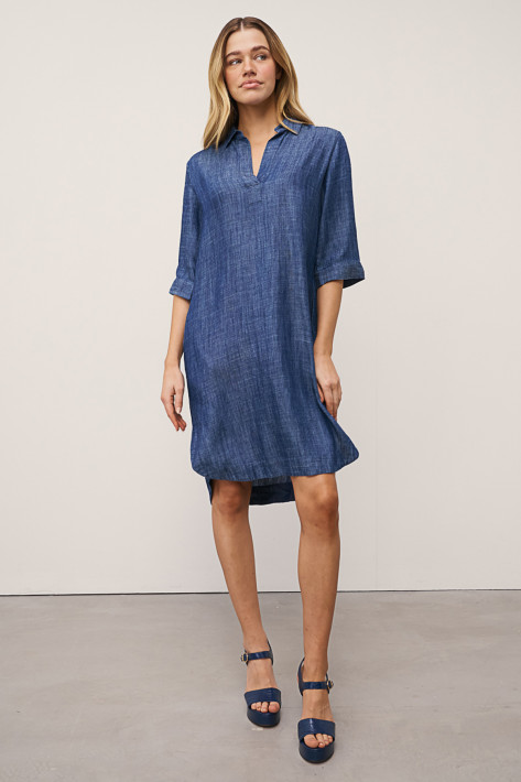 0039 Italy Denim DERRY Dress - blue