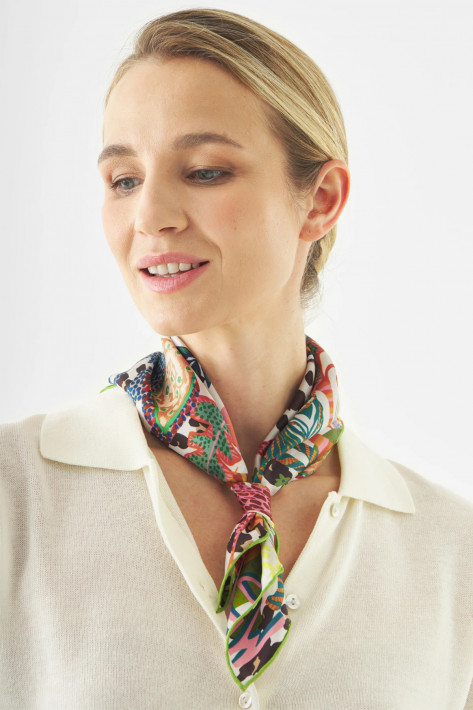 Codello Nicky-Seidentuch Jungle - green