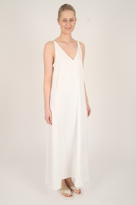 Drykorn Träger-Maxikleid KAIREN - offhwite