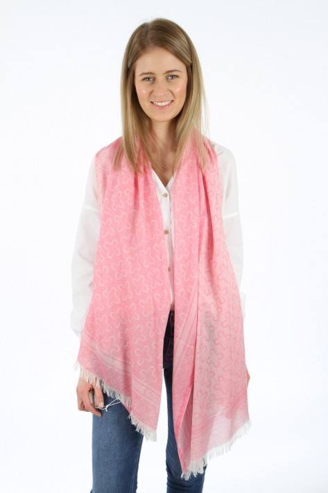 Codello Logo Scarf - dark pink
