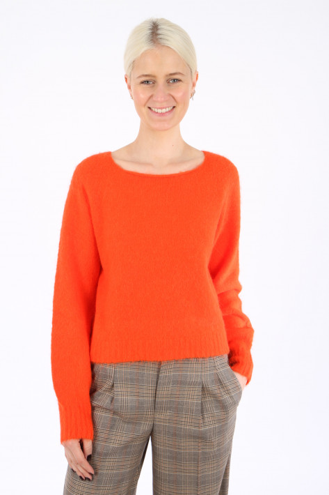 Oui Pullover - cherry tomato red