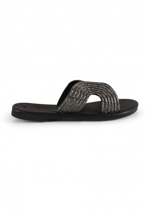 Maeraki Sandalette Maia Metallic - black