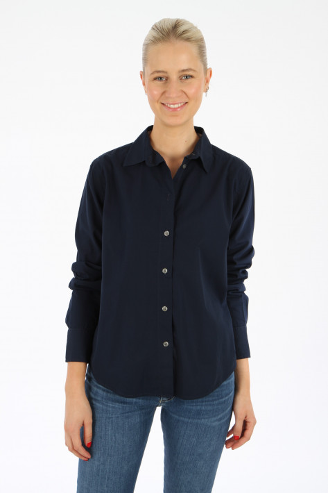 Fil Noir Bluse LARA - nightblue