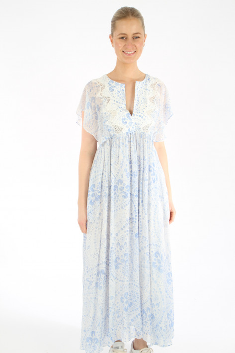 Hemisphere Kleid PIPPA - lightblue/white