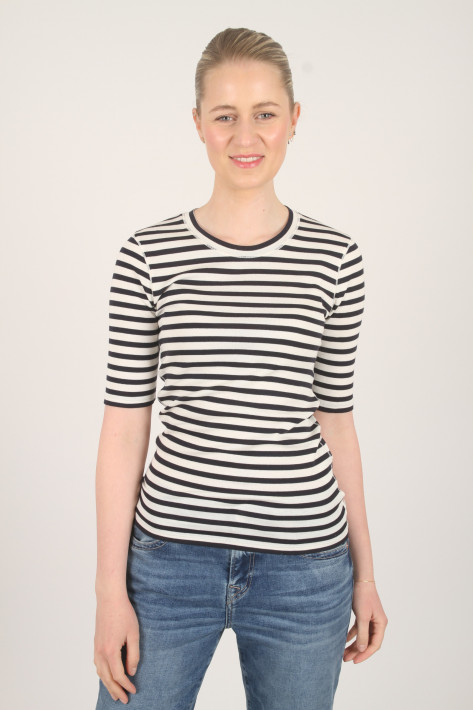 Closed Ringel-T-Shirt - dark night