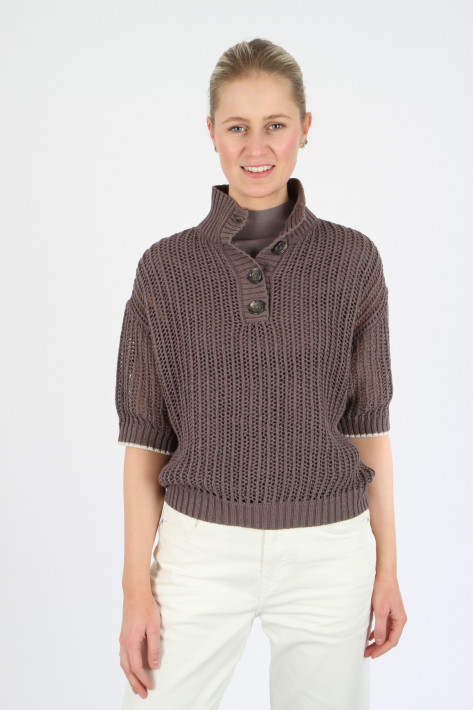 FFC Fashion Troyer Strickmuster - brown