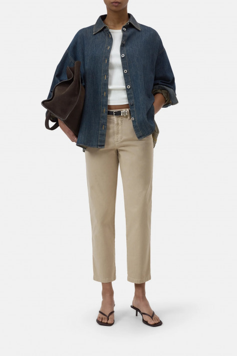 Closed Hose Sylva - clay beige