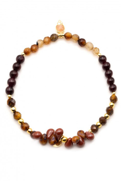 Schmückstück Armband Drops - Brown