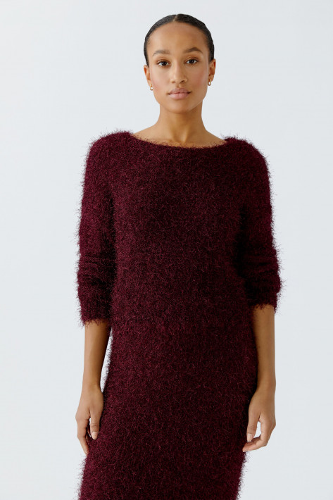 Oui Fransen-Pullover - bramble berry