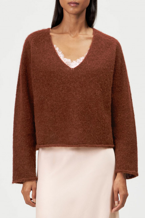 Drykorn Pullover SOMAIJA-2 - rostbraun