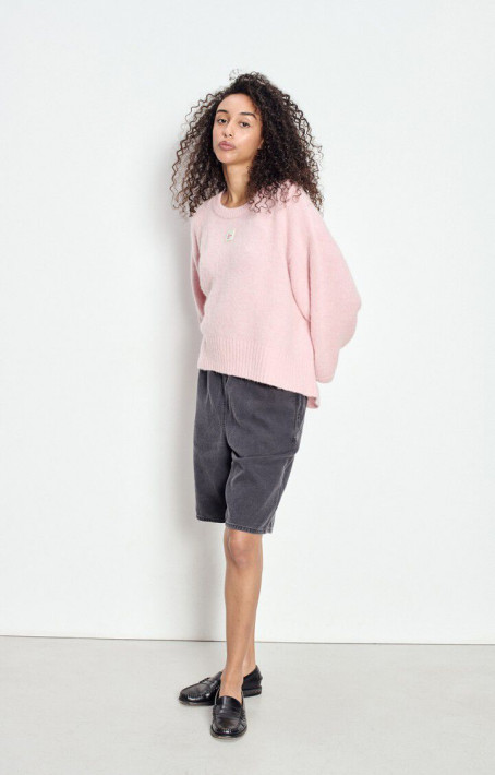 American Vintage Pulli East - candy mel/rose