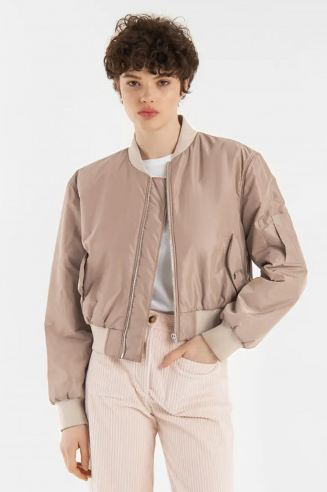 SoSue Bomber Jacket - light brown