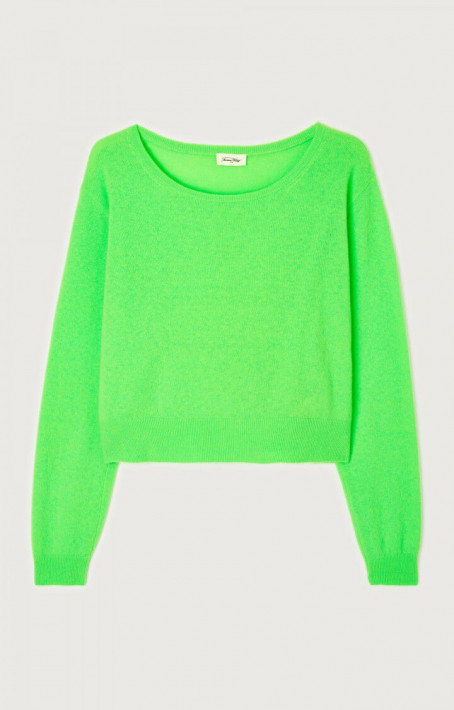 American Vintage Pulli Raxow - fluo green