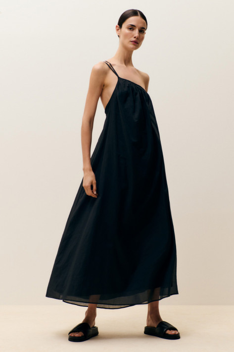 Closed Maxikleid - black